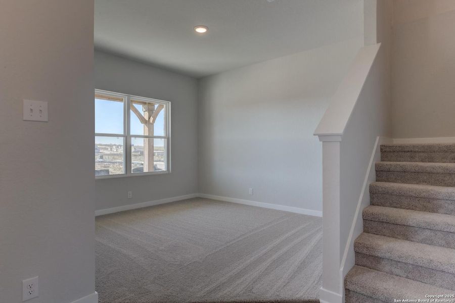 Spacious, unfurnished interior of a new home in The Preserve at the Wilder, Adkins (Image 14).