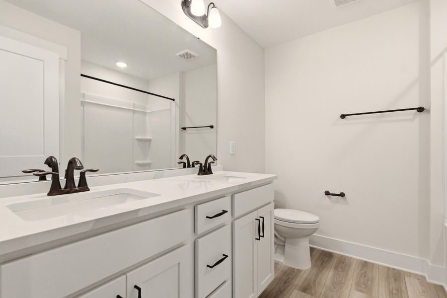 Furnished interior view inside a new home in Harbor Crossing, Greensboro (Image 16).