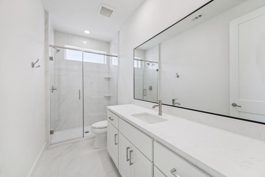 Furnished interior view inside a new home in , Houston (Image 9).