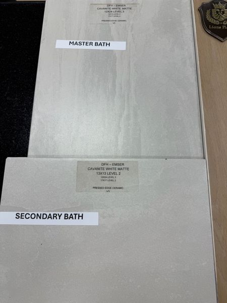 Sample of building materials used in homes in Craftsmen's Corner, Cleburne (Image 3).