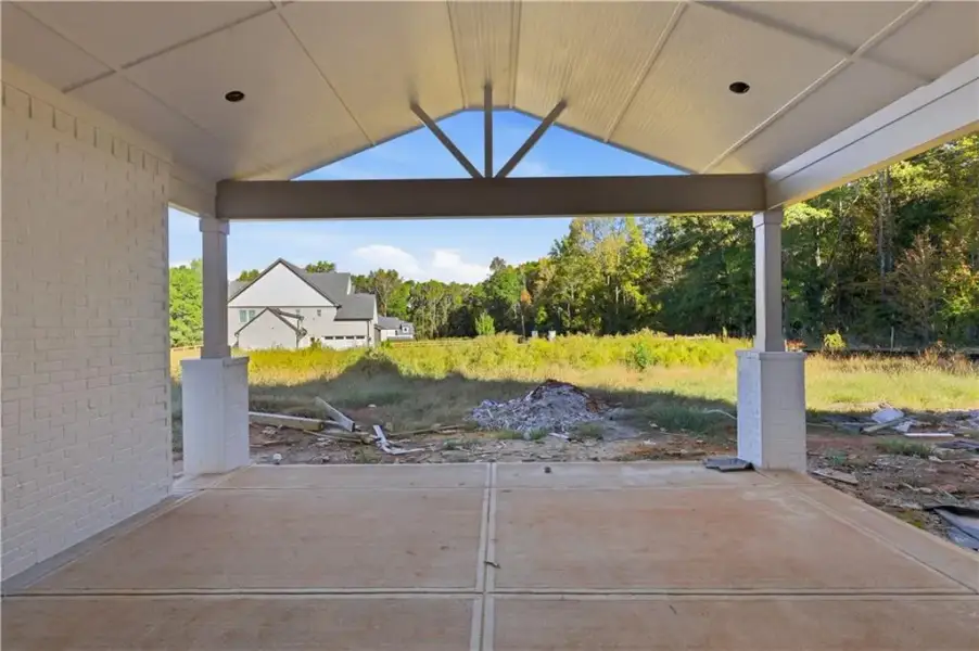 Exterior details and patio area of a home in , Dacula (Image 2). Exterior details and patio area of a home in , Dacula (Image 2).