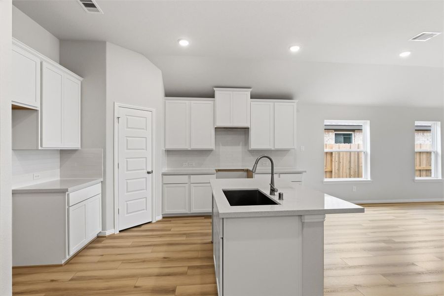 Furnished interior view inside a new home in Brookewater, Rosenberg (Image 7).