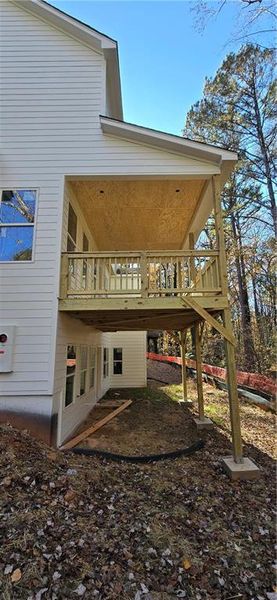 Exterior details and patio area of a home in , Smyrna (Image 3). Exterior details and patio area of a home in , Smyrna (Image 3).
