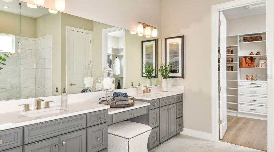 Furnished interior view inside a new home in Skye Ranch Community Group Page, Sarasota (Image 6).