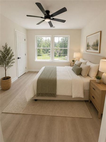 Furnished interior view inside a new home in , Stockbridge (Image 7).