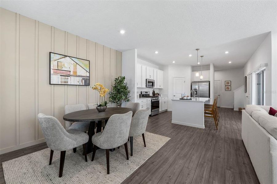 Furnished interior view inside a new home in Brack Ranch, St. Cloud (Image 35).