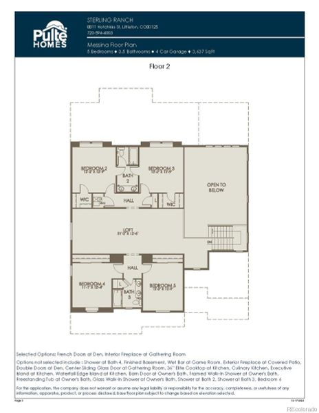 Upper Level Floorplan