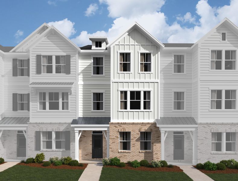 Representative exterior photo of a completed home built from the Saluda by Ashton Woods in Village Club at Wescott, Summerville, SC (Image 40). Representative exterior photo of a completed home built from the Saluda by Ashton Woods in Village Club at Wescott, Summerville, SC (Image 40).