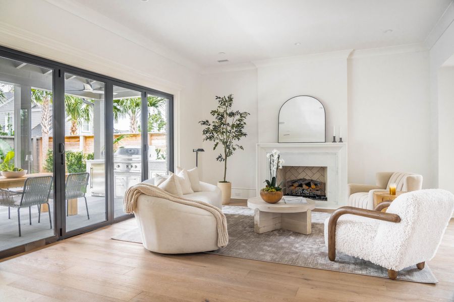 Furnished interior view inside a new home in , Mount Pleasant (Image 19).