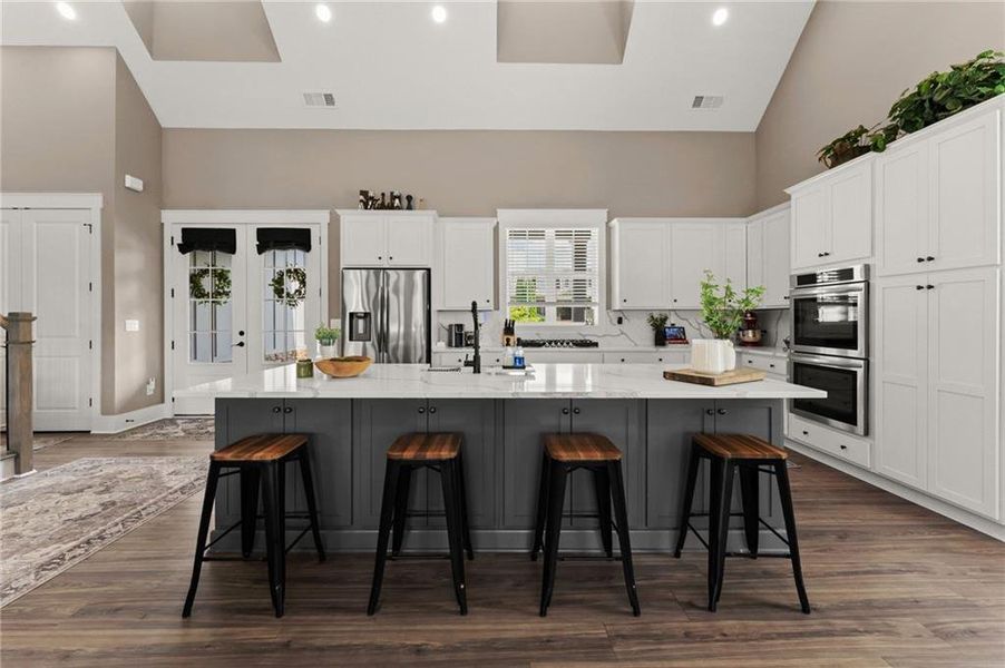 Furnished interior view inside a new home in , Dawsonville (Image 9).