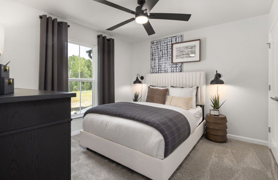 Furnished interior view inside a new home in Poets Walk, Whitsett (Image 15).