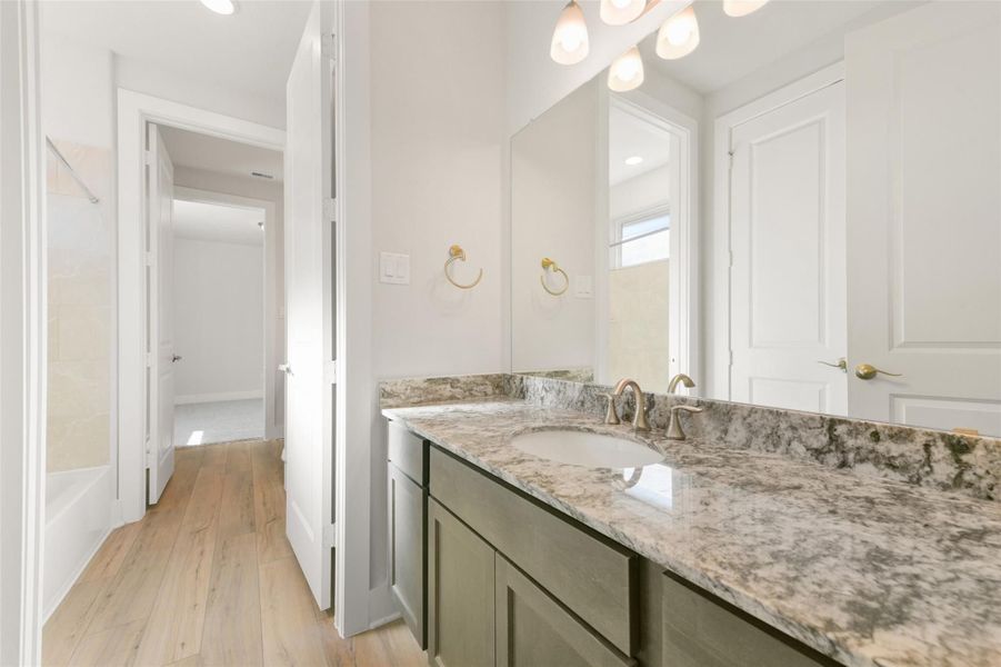 Furnished interior view inside a new home in Lago Mar, La Marque (Image 15).