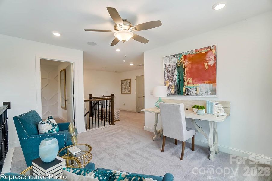 Furnished interior view inside a new home in Harrisburg Village, Harrisburg (Image 24).