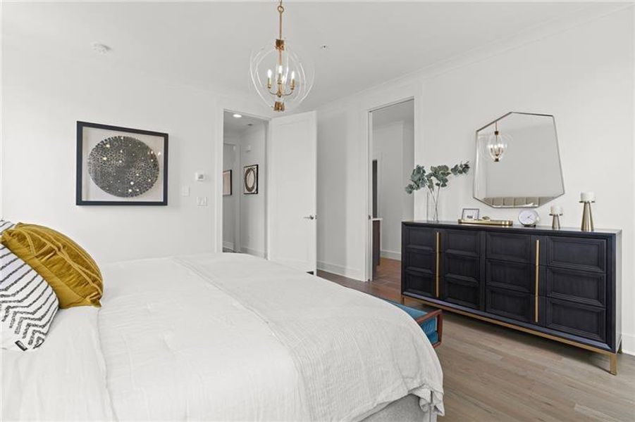 Furnished interior view inside a new home in , Ball Ground (Image 45). Furnished interior view inside a new home in , Ball Ground (Image 45).