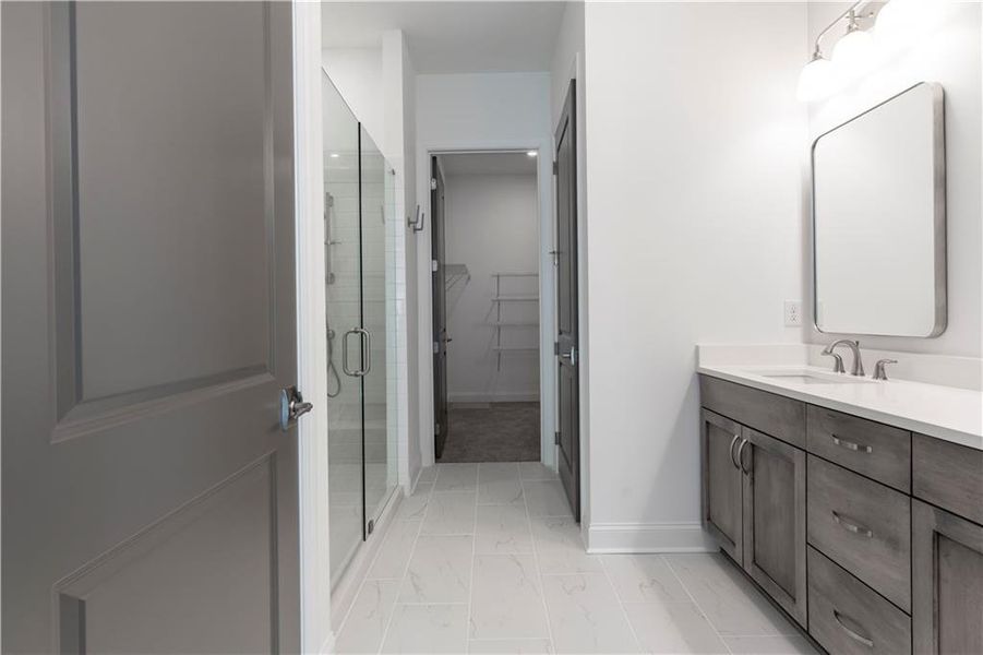 Furnished interior view inside a new home in , Peachtree Corners (Image 10).