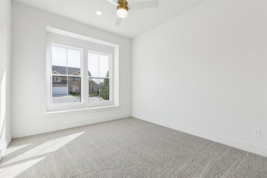 You'll find nicely sized secondary bedrooms in our Addison III plan.