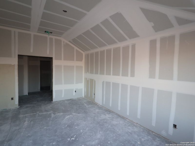 In-progress construction of a new home in Cinco Lakes, San Antonio, TX (Image 23).