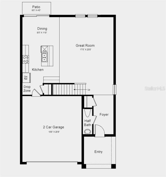 Structural options added include: Covered lanai.