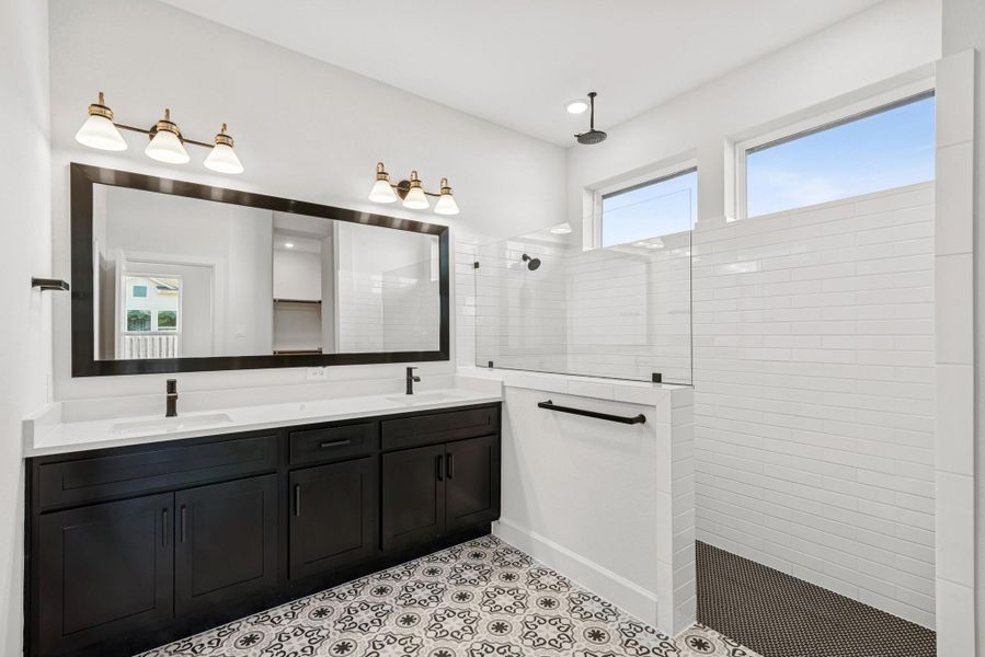 Furnished interior view inside a new home in Colton 45' Homesites, Todd Mission (Image 14).