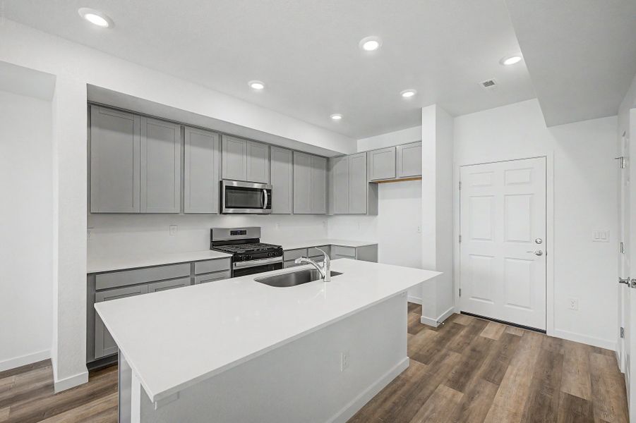 Furnished interior view inside a new home in Arras Park, Thornton (Image 4).