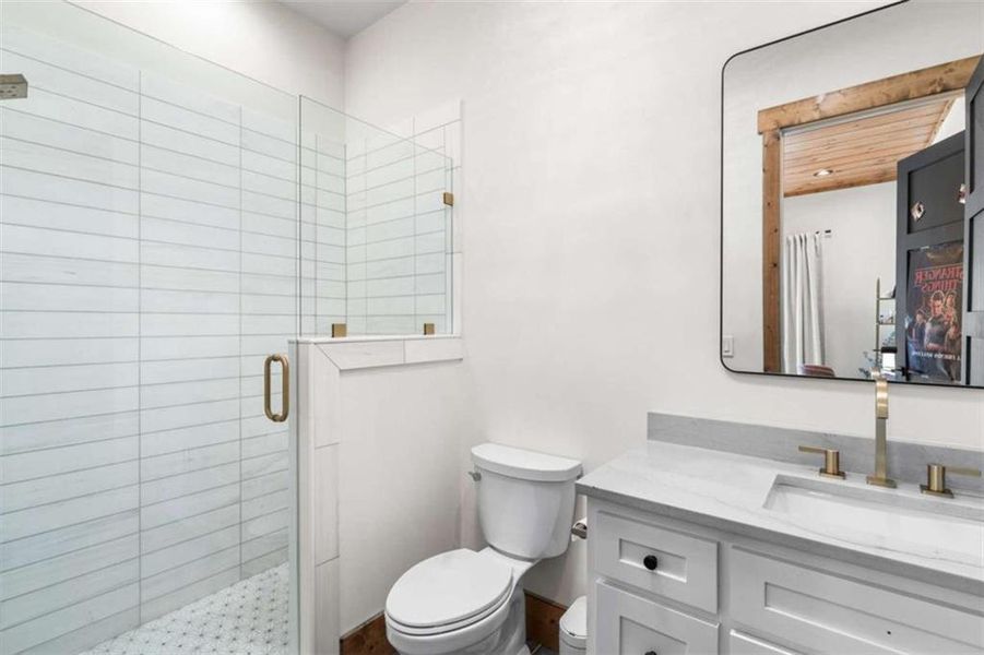 Furnished interior view inside a new home in , Ellijay (Image 12).