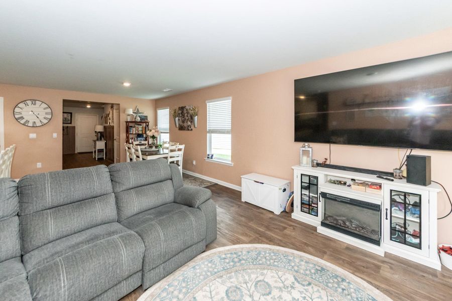 Furnished interior view inside a new home in , Summerville (Image 15). Furnished interior view inside a new home in , Summerville (Image 15).