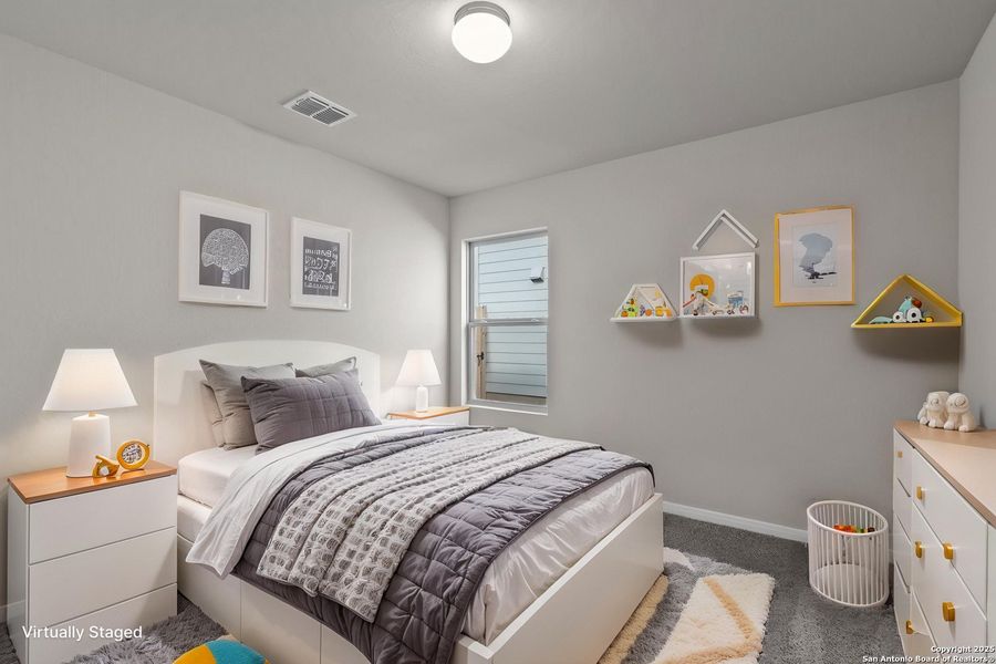 Furnished interior view inside a new home in Chaparral Ranch, Floresville (Image 8).