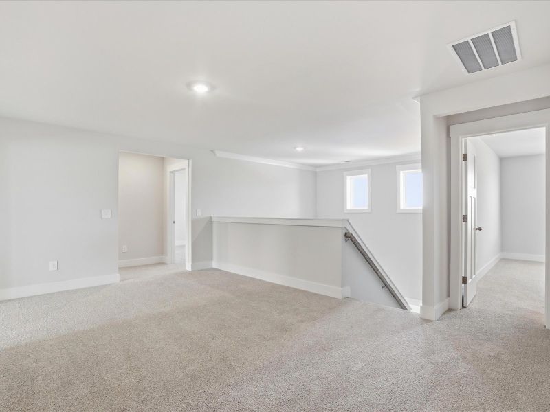 Spacious, unfurnished interior of a new home in Ashby Woods, Boiling Springs (Image 13). Spacious, unfurnished interior of a new home in Ashby Woods, Boiling Springs (Image 13).