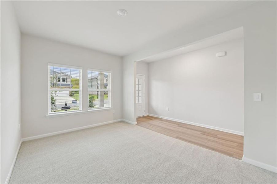Spacious, unfurnished interior of a new home in Preserve at Mountain Creek, Pendergrass (Image 32). Spacious, unfurnished interior of a new home in Preserve at Mountain Creek, Pendergrass (Image 32).
