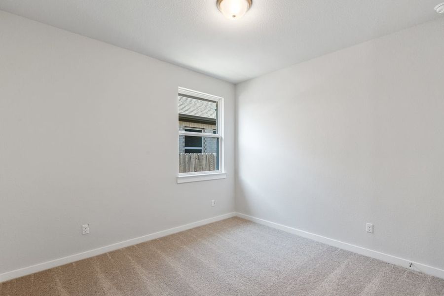 Spacious, unfurnished interior of a new home in Park Collection at Lariat, Liberty Hill (Image 33). Spacious, unfurnished interior of a new home in Park Collection at Lariat, Liberty Hill (Image 33).