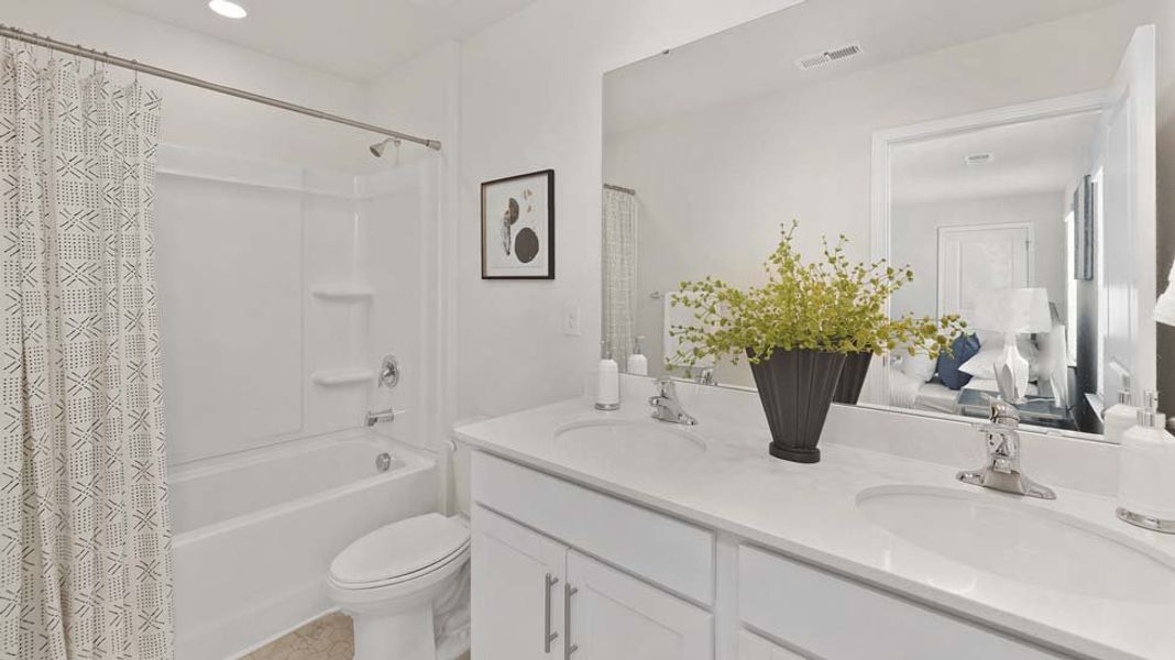 Representative furnished interior of a home built from the Clement by D.R. Horton in Lakeshore at Windstone, Mooresville (Image 12). Representative furnished interior of a home built from the Clement by D.R. Horton in Lakeshore at Windstone, Mooresville (Image 12).