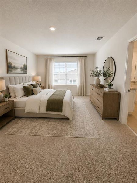 Furnished interior view inside a new home in , Harmony (Image 5).