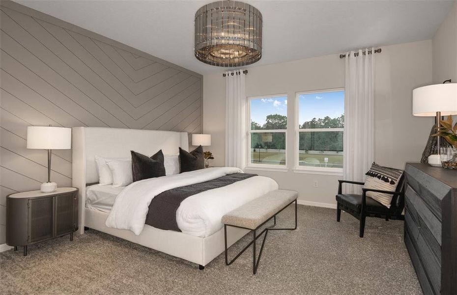 Furnished interior view inside a new home in Caldera, Spring Hill (Image 15). Furnished interior view inside a new home in Caldera, Spring Hill (Image 15).