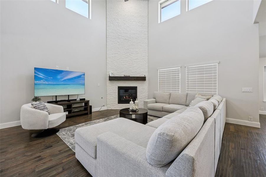 Furnished interior view inside a new home in Mockingbird Heights, Midlothian (Image 31).