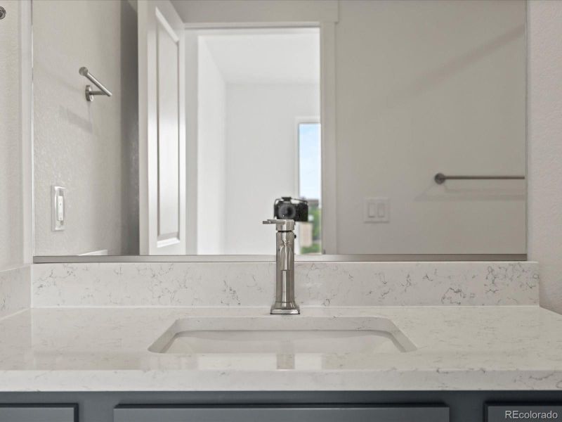 Close-up of interior finishes inside a home in Ascent at Inverness, Englewood (Image 14).