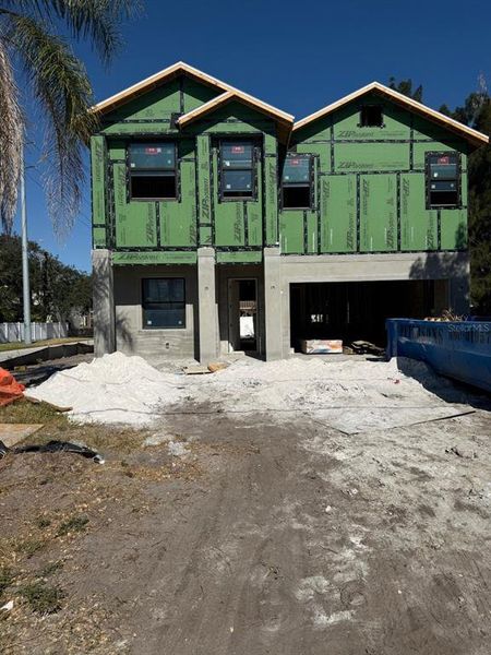 In-progress construction of a new home in , Tampa, FL (Image 5).