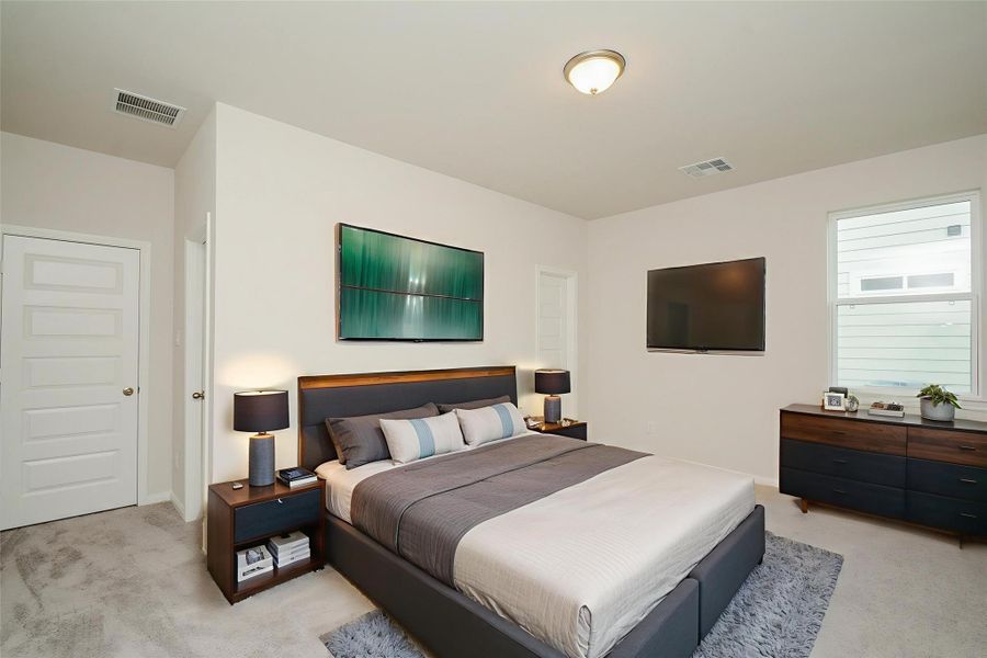 Here is the fourth bedroom that also has an en-suite bath.