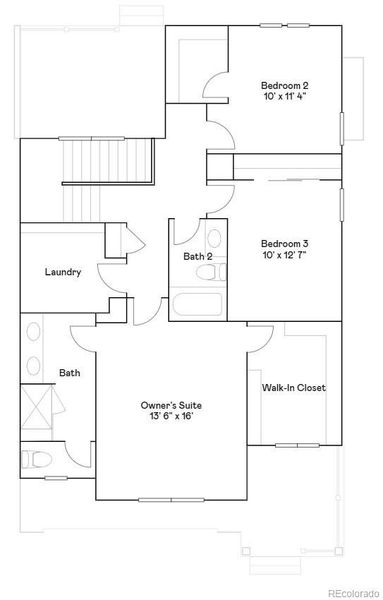 2D floor plan layout of this home in , Thornton, CO (Image 3).