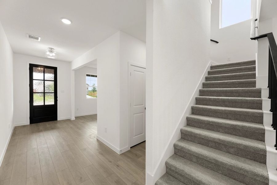 Foyer and Stairs