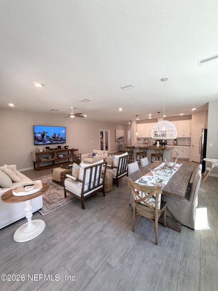 Furnished interior view inside a new home in , Yulee (Image 26).