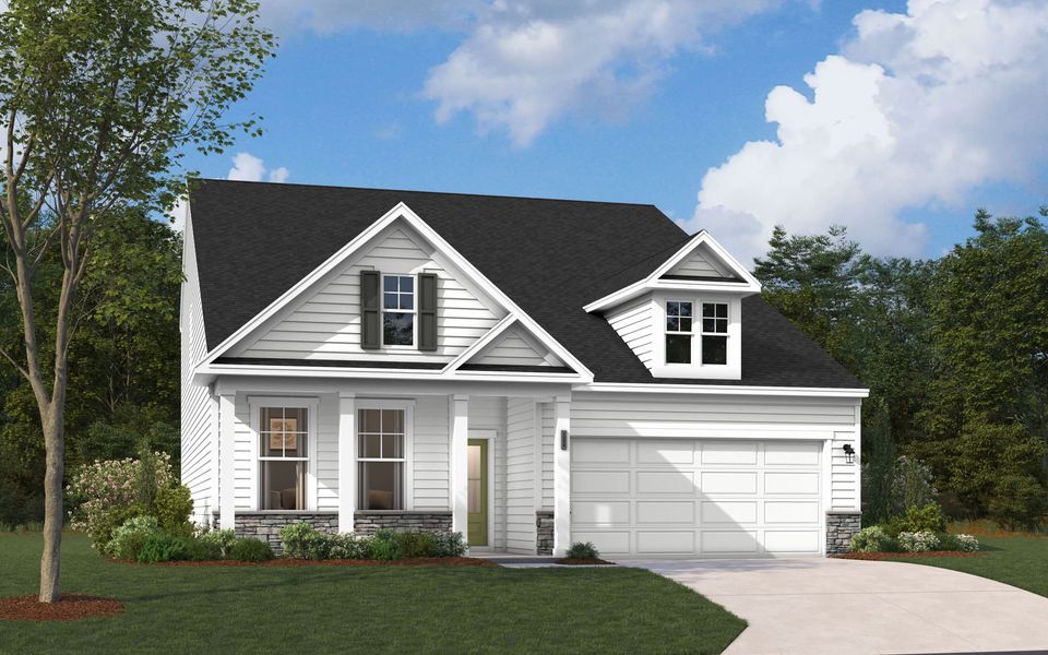 Representative exterior photo of a completed home built from the The Jefferson by Stanley Martin Homes in Green Tree Place, Anderson, SC (Image 68).