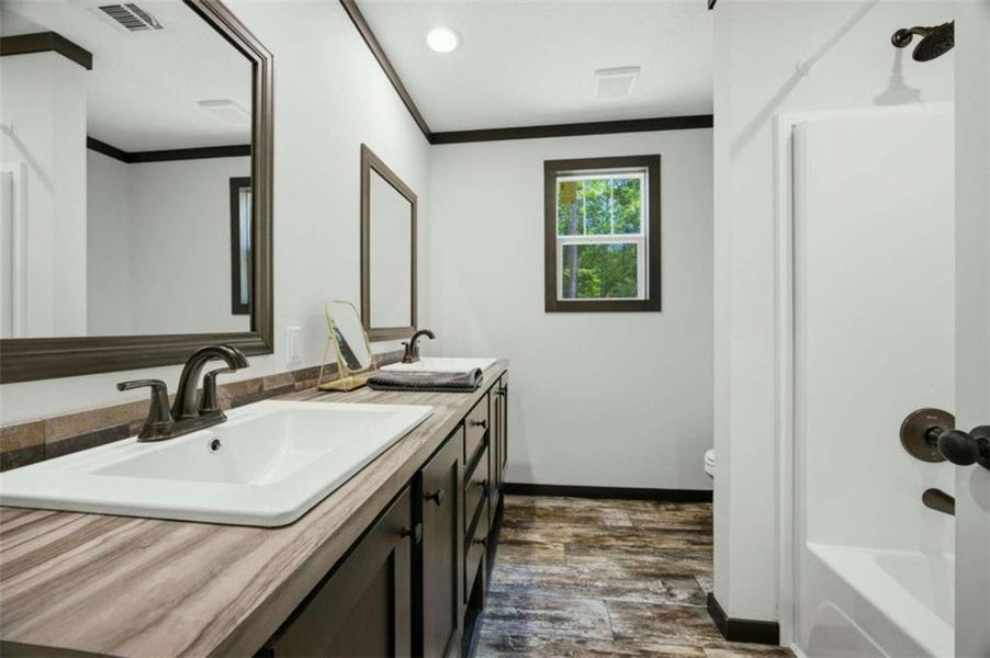 Furnished interior view inside a new home in , Eatonton (Image 8). Furnished interior view inside a new home in , Eatonton (Image 8).