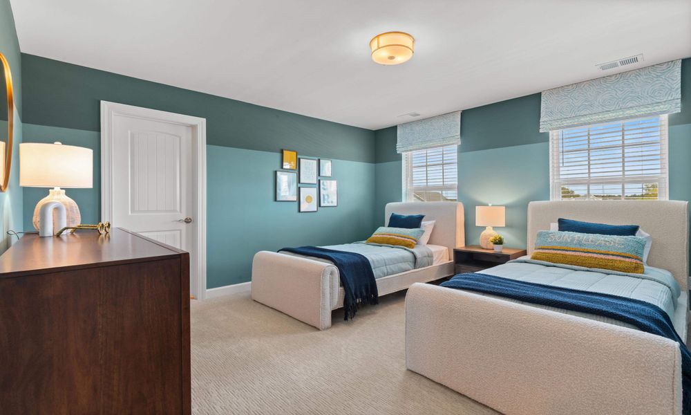 Representative furnished interior of a home built from the The Hibiscus by Chesapeake Homes in Heritage Park at Longs, Longs (Image 37).