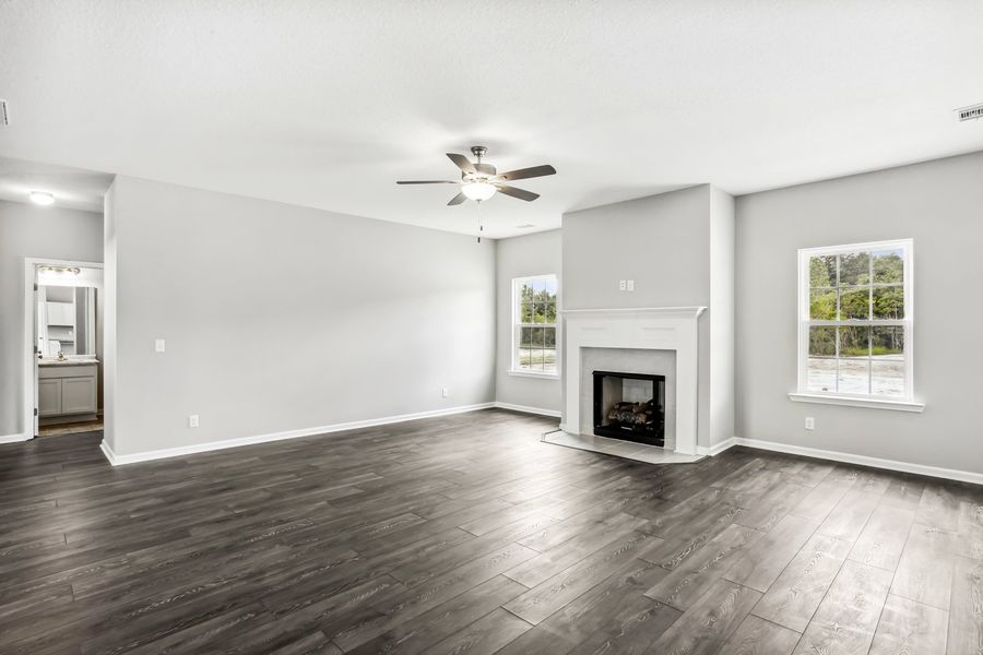 Representative unfurnished interior of a home built from the The Screven - Covenant by RTS Homes in Doctor's Creek, Ludowici (Image 21).