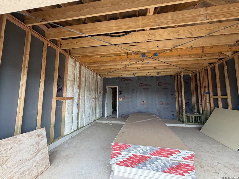 In-progress construction of a new home in Arroyo Ranch, Seguin, TX (Image 13).