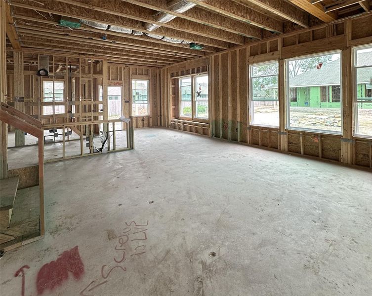 Misc room with plenty of natural light Misc room with plenty of natural light