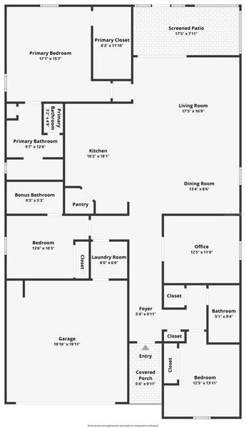 2D floor plan layout of this home in , Green Cove Springs, FL (Image 5). 2D floor plan layout of this home in , Green Cove Springs, FL (Image 5).