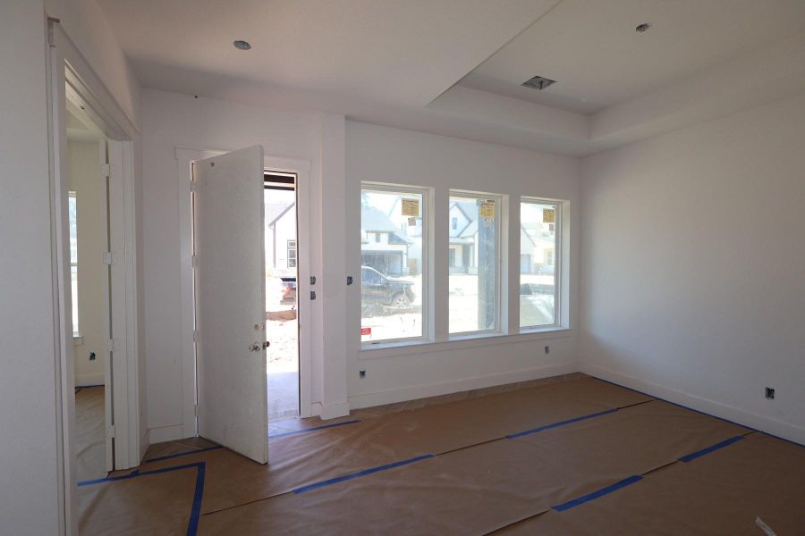 In-progress construction of a new home in Two Step Farm 42', Montgomery, TX (Image 7).