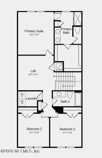 2D floor plan layout of this home in , St. Augustine, FL (Image 3). 2D floor plan layout of this home in , St. Augustine, FL (Image 3).