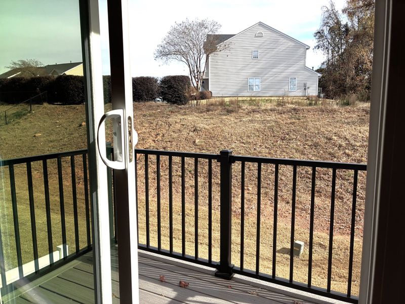 Exterior details and patio area of a home in Holly View, Greenville (Image 3). Exterior details and patio area of a home in Holly View, Greenville (Image 3).